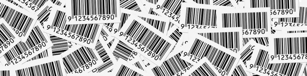 Tons of barcode labels
