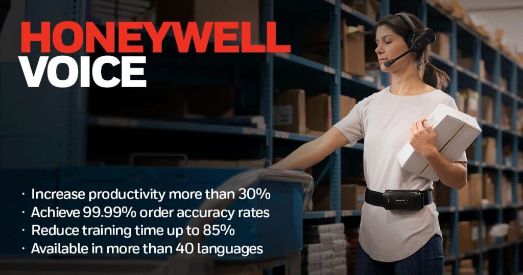 A graphic about Honeywell voice