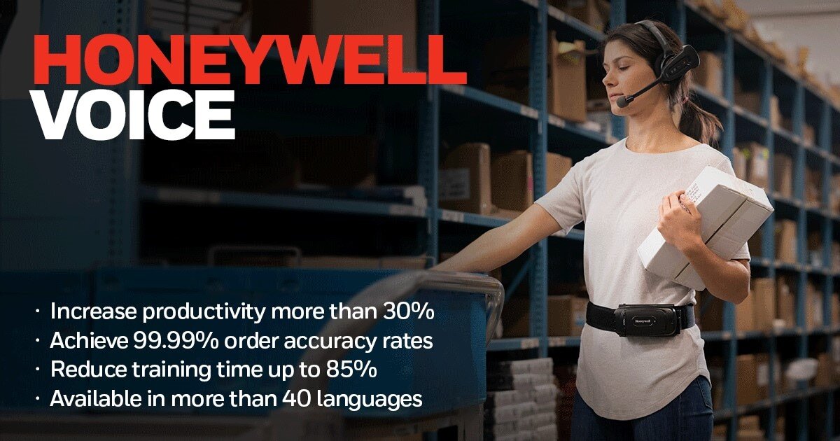 A graphic about Honeywell voice