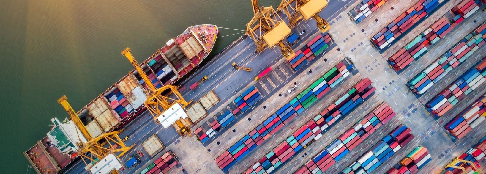 A boat docking into the port