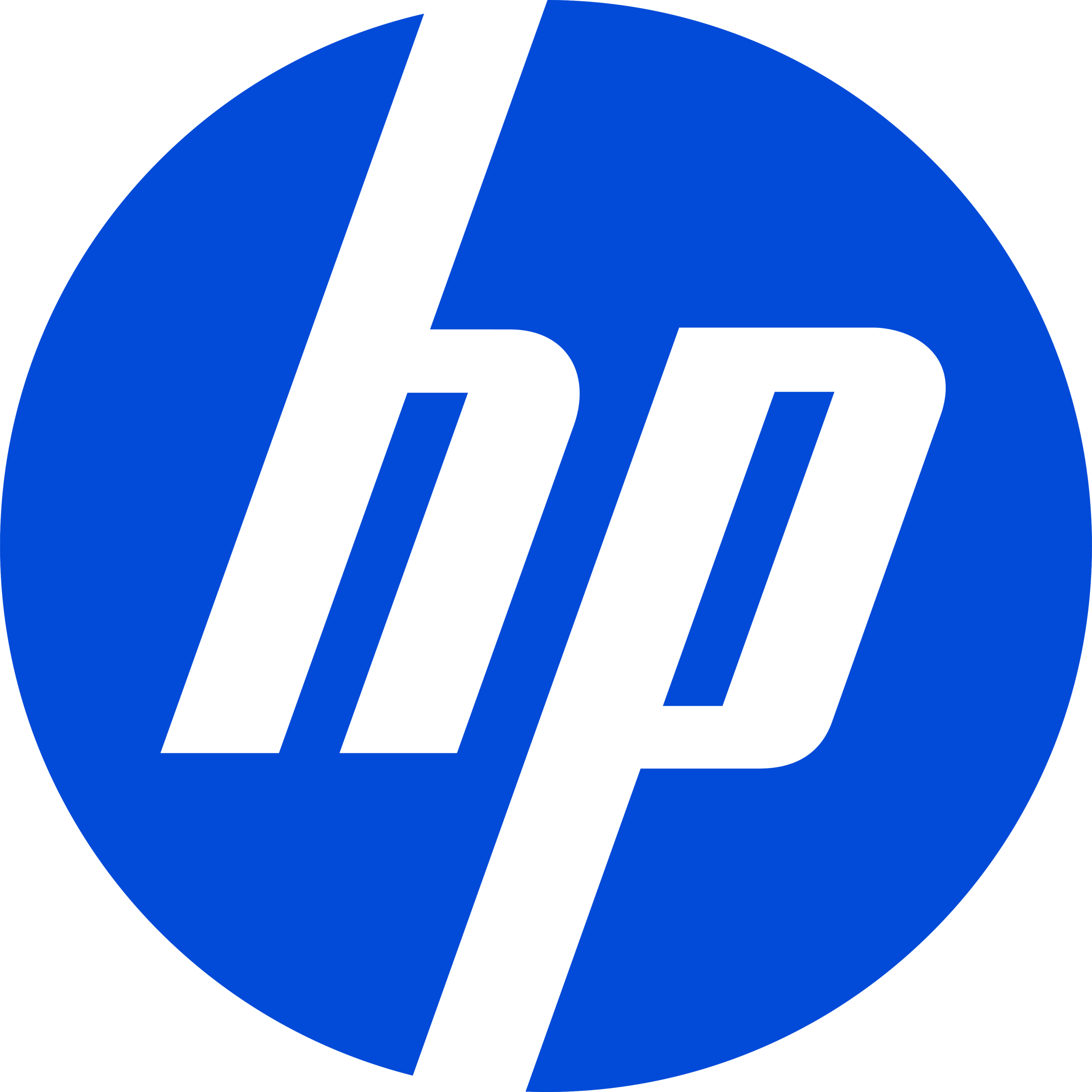 The HP logo