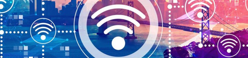 A range of Wi-Fi symbols