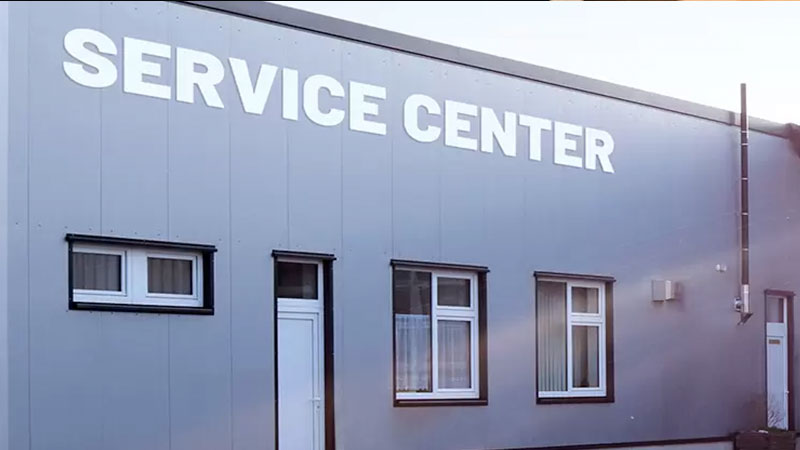 An image of a service center