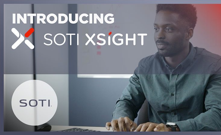 A graphic for the SOTI XSight