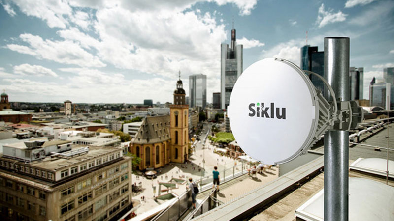 An antenna saying Siklu