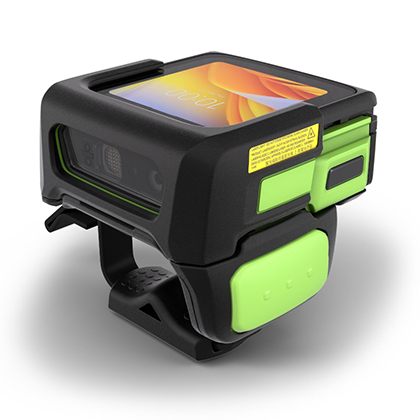 A Zebra wearable scanner