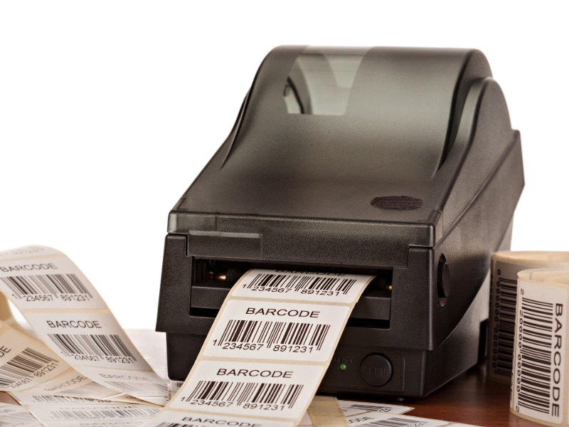 A barcode printer