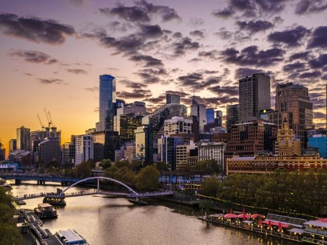 A city skyline for the Renovotec APAC launch in Sydney